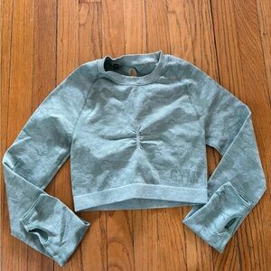 Gymshark Light Green Crop Top